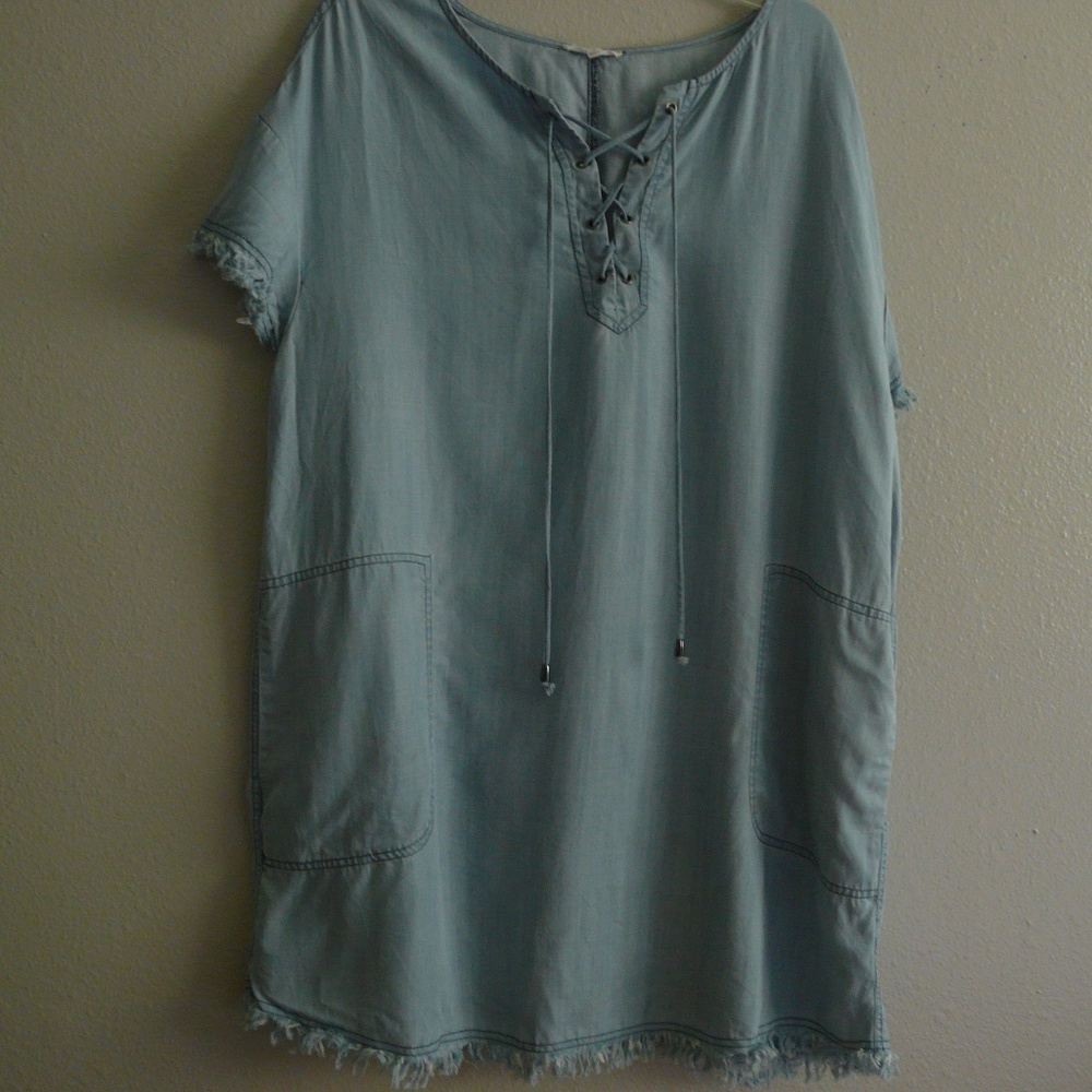 DENIM DRESS - Picture 3 of 8